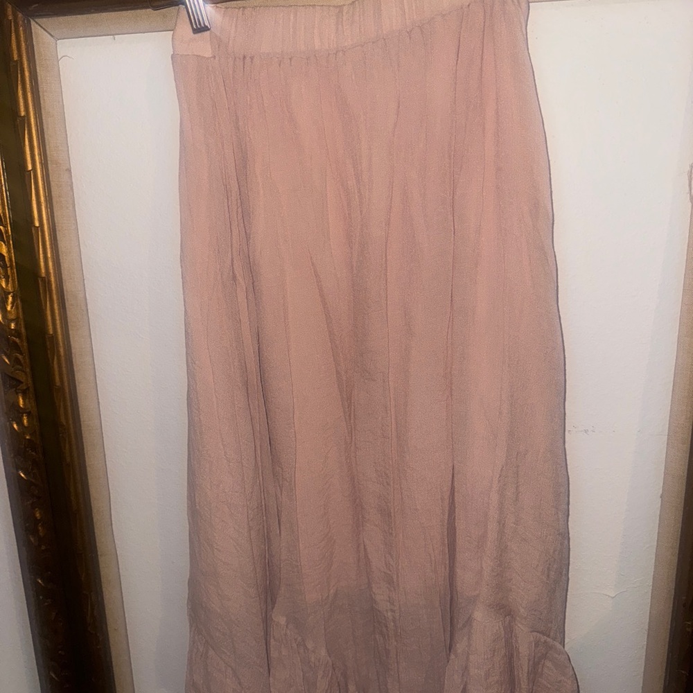 Joyfolie Blush Maxi Skirt